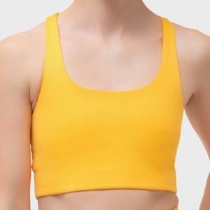 Girlfriend Collective Paloma Bra In Marigold S NWT